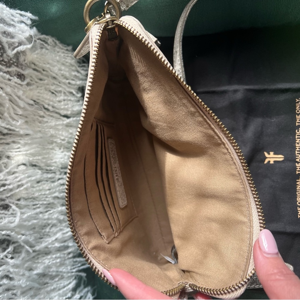 Frye Silver Crossbody Bag - Picture 6 of 10